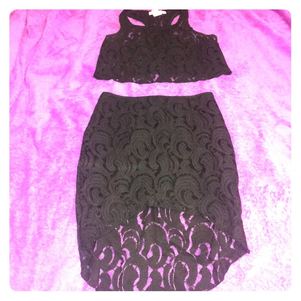 Shirt with skirt